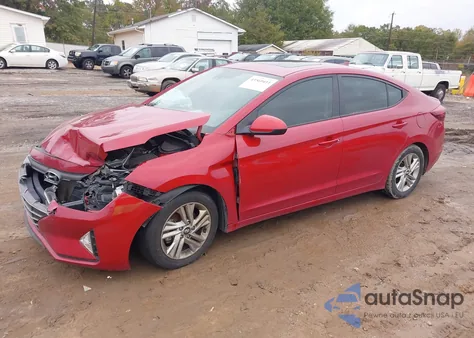 2020 Hyundai Elantra Value Edition из США, поврежденный, VIN KMHD84LFXLU107714